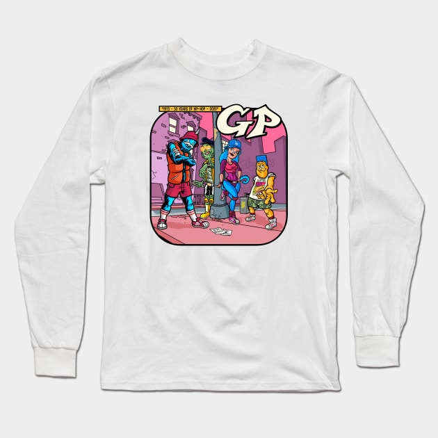 GP HIP-HOP 50th tribute Long Sleeve T-Shirt by GiMETZCO!